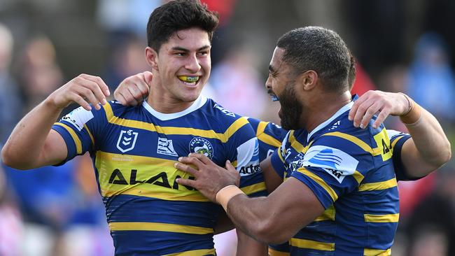 Dylan Brown has been a real standout for Parramatta. Photo: AAP Image/Joel Carrett