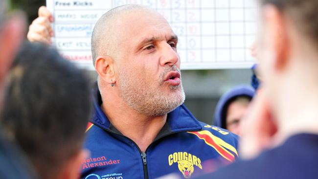 East Keilor coach Pat Christofi. Picture: Jamie Morey