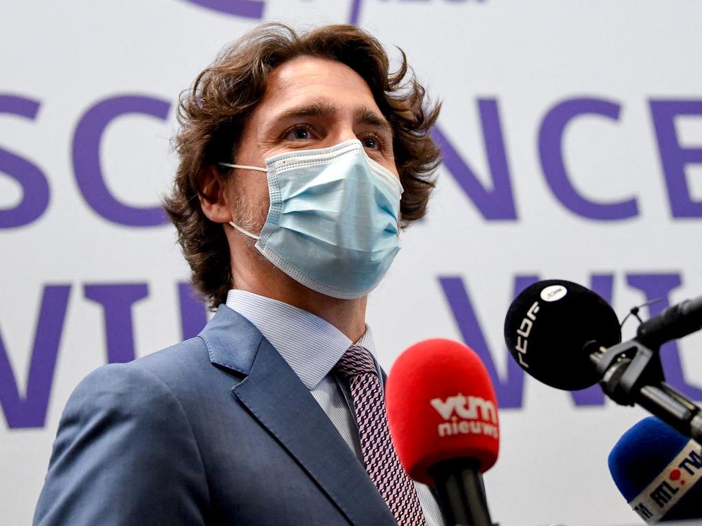 Canada Prime Minister Justin Trudeau. Picture: Frederic Sierakowski/Belga/AFP