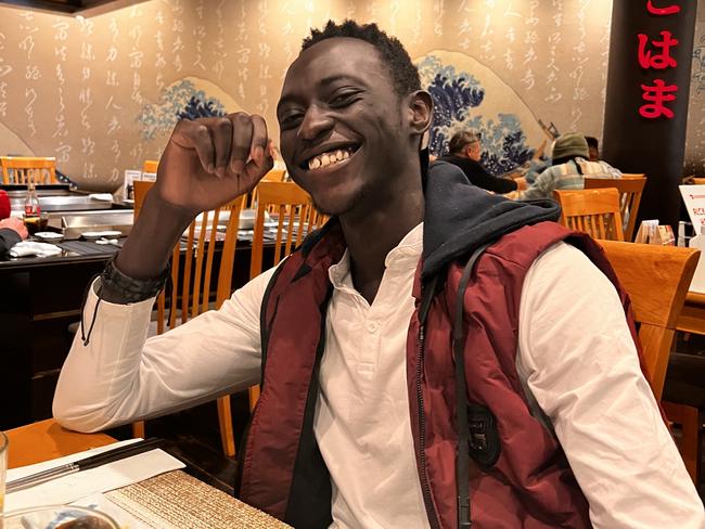 Darrell Chepseba, 19, had been in Melbourne less than two years when he was killed in a horrific road crash.