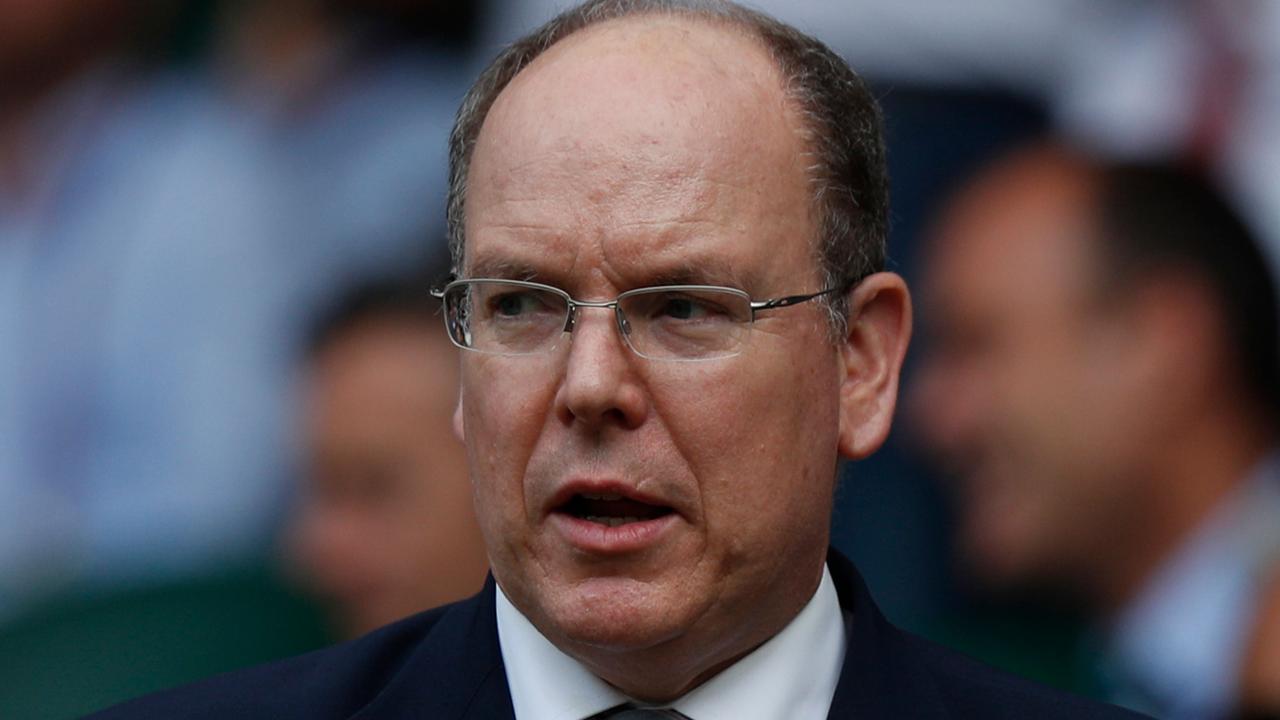 Prince Albert said he experienced months of lingering symptoms. Picture: Adrian DENNIS / AFP