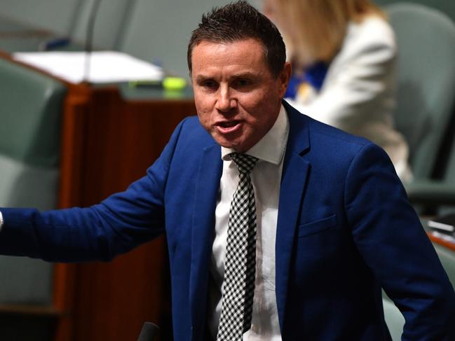 Andrew Laming claims the ‘facts are on my side’ over a slew of allegations against him. Picture: Mick Tsikas/AAP Image