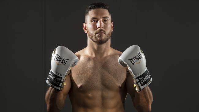 Kris Terzievski will take on Paul Gallen. Picture: Rob Leeson