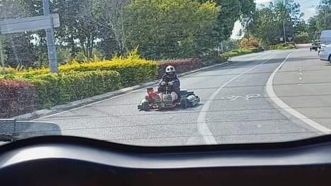 'Only in Mareeba' was the caption for this photo snapped on the Tablelands earlier this year. Picture: Facebook