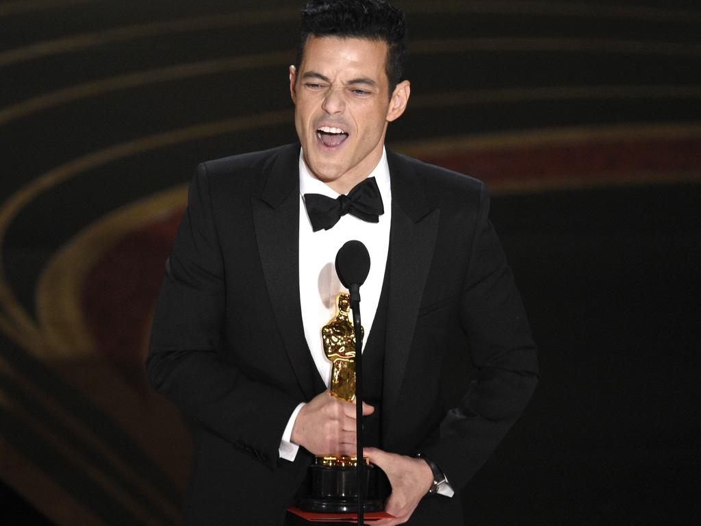 Rami Malek won Best Actor for ‘Bohemian Rhapsody’. Picture: Chris Pizzello/Invision/AP)