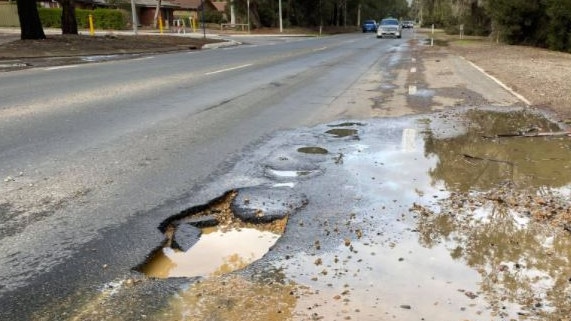 Salisbury Council says Kings Road is not up to scratch. Picture: Cr Chad Buchanan.