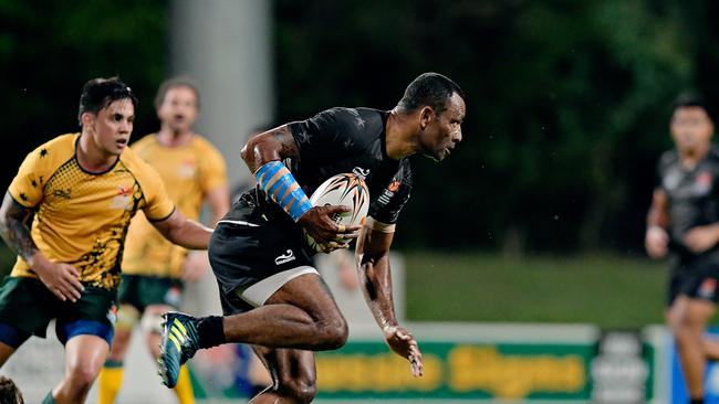 Australian versus New Zealand in the Country of Origin at Rugby Park. Setefano Cakau (15)