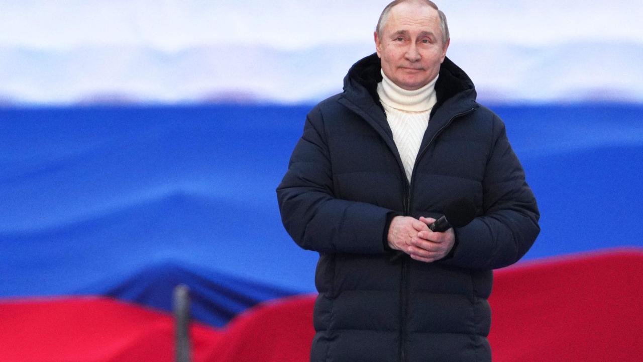Куртка Путина в Лужниках 2022
