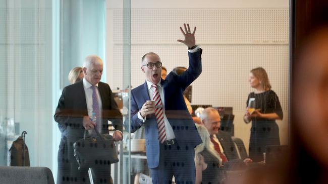 Former NAB CEO Andrew Thorburn. Picture: David Geraghty.