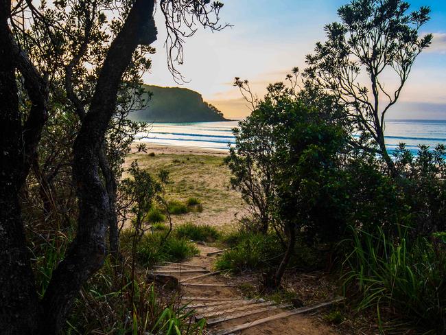 Stairs North Durras before.