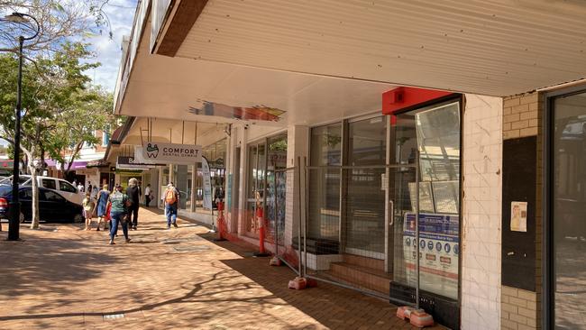 There were 52 vacant shops across Gympie’s CBD, 10 less than in 2019. More than a dozen of these still empty shops were in Condie’s Arcade, which was being extensively renovated in the wake of the February 2022 flood.