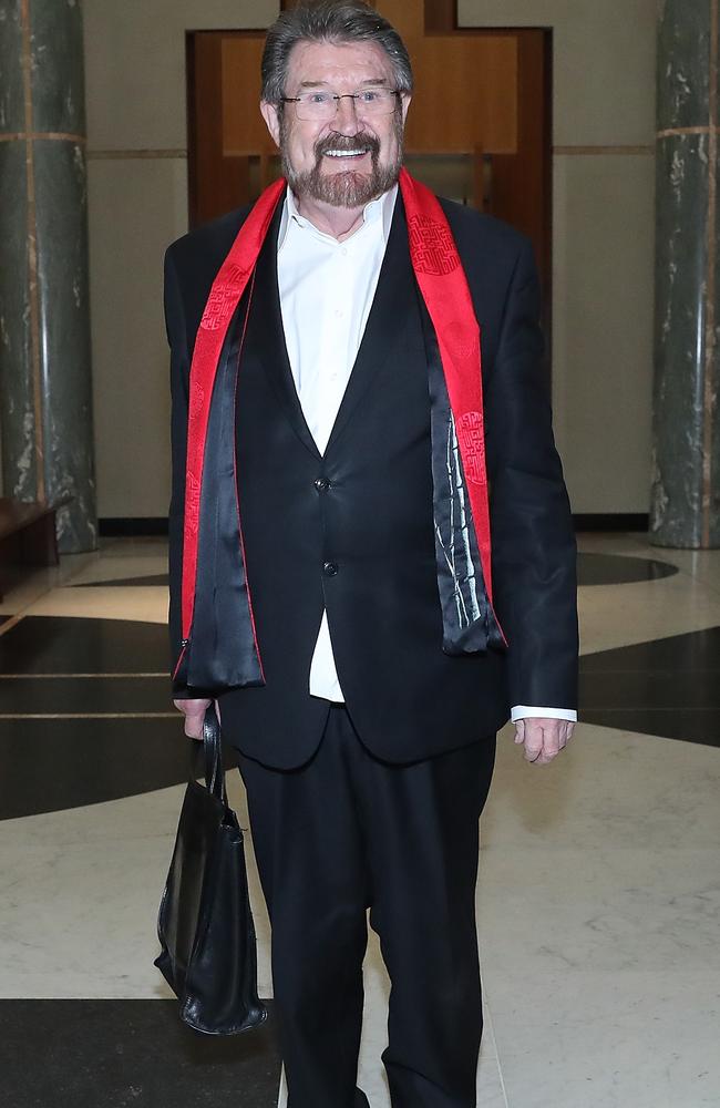 Derryn Hinch looked dapper as he arrived for the gala. Picture: Gary Ramage