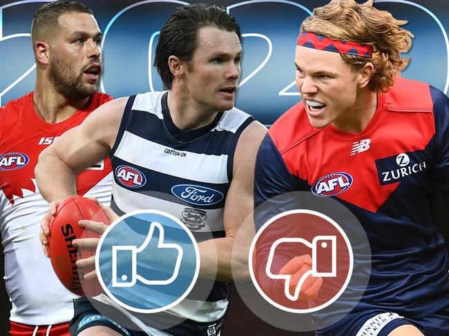 Patrick Dangerfield, Lance Franklin, Marcus Bontempelli