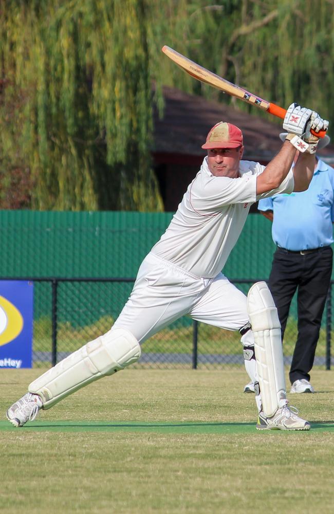 Lincoln Hepburn batting for Devon Meadows. Picture: Mick Floyd