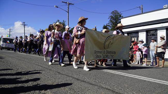 Goomeri and Districts Show Society Inc in the Goomeri Pumpkin Festival parade 2024