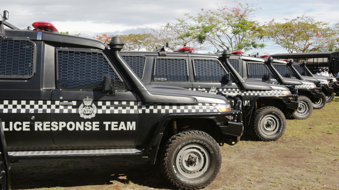 The AFP has delivered specialist training, and donated vehicles and weapons with a combined investment of over $1.3 million to the Royal Solomon Islands Police Force (RSIPF). Picture: Australian Federal Police.