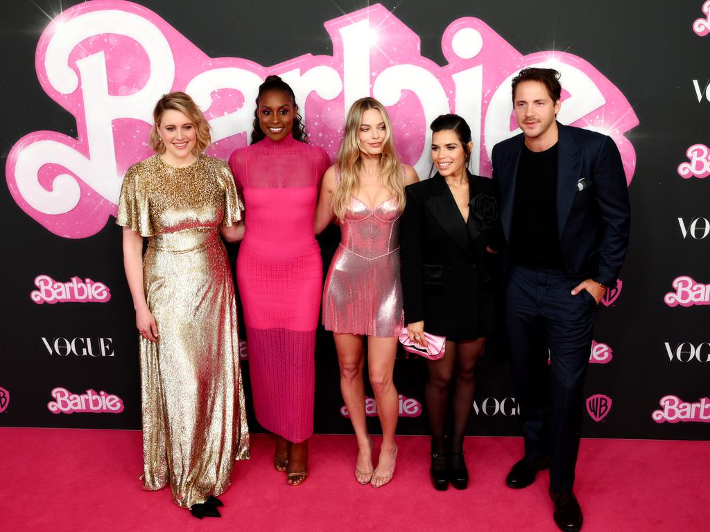 Margot Robbie attends star-studded Barbie party hosted by Vogue ...