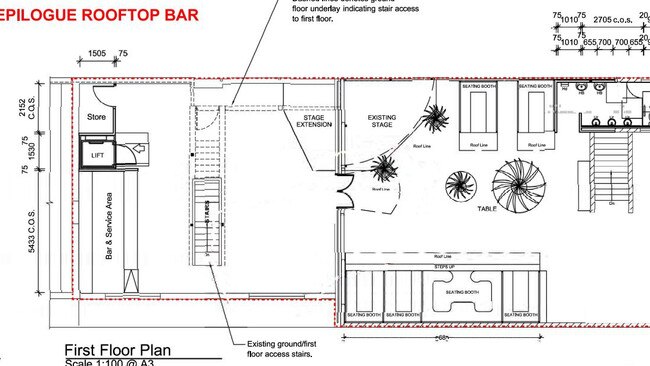 Epilogue Bar on Todd Street, Alice Springs. Picture: Supplies