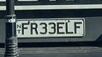 NT funny number plate, FR33ELF. Picture: Facebook / James Guzman