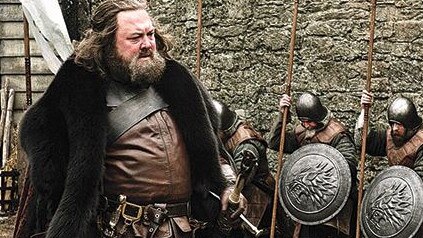 Actor Mark Addy eventually won the role of Robert Baratheon.