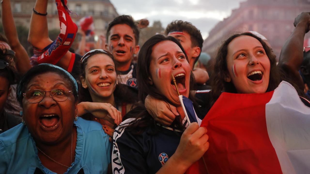 Time to let the hair down. Picture: AP.