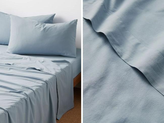 This Target sheet set has a 4.5 star rating with many praising it for being "great quality". Picture: Supplied.