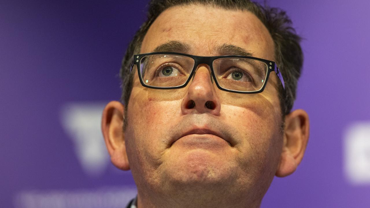 Victorian Premier Daniel Andrews has been in contact with the Prime Minister regarding the state’s hotel quarantine reset. Picture: NCA NewsWire/Wayne Taylor