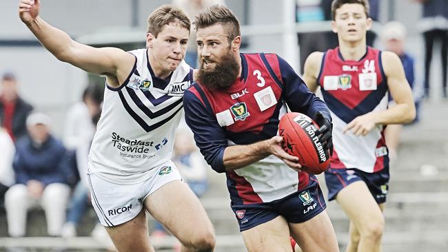 Ryan Matthews will no longer be lining up in North Hobart colours and can expect plenty of attention from his former teammates when they clash on Friday. Picture: MATHEW FARRELL