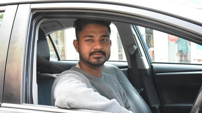 Breaking News Breaking News Kings Meadows rideshare driver Bhagesh Goyal. Picture: Alex Treacy