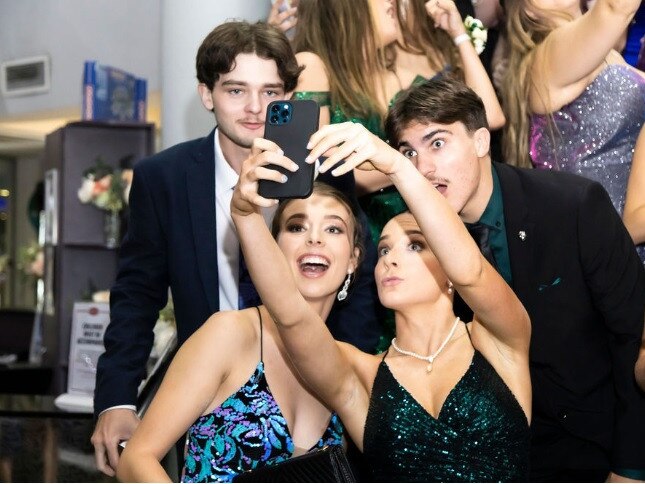 The students of St James Lutheran College celebrate their formal at the Hervey Bay Boat Club. Photo: Lisa Maree Carter Photography