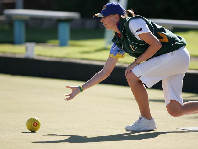 Kelsie Cottrell, 30 LAWN BOWLS Cottrell is the youngest ever Ausralian representative. The Commonwealth Games gold meddalist formerly played with the Noosa Heads Bowls Club. She is now a mother of two studying and working a marketing job on the Gold Coast.