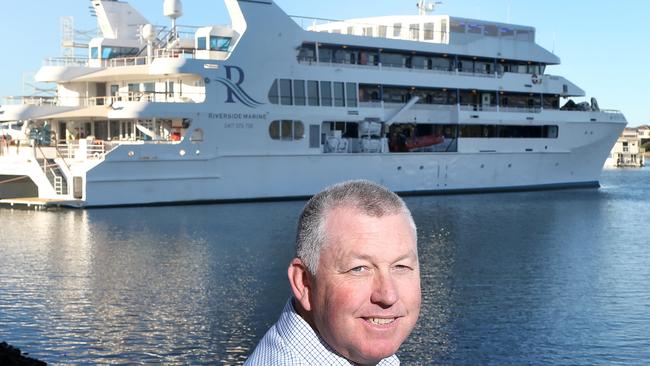 Gold Coast City Marina and Shipyard director Trenton Gay. Picture Glenn Hampson