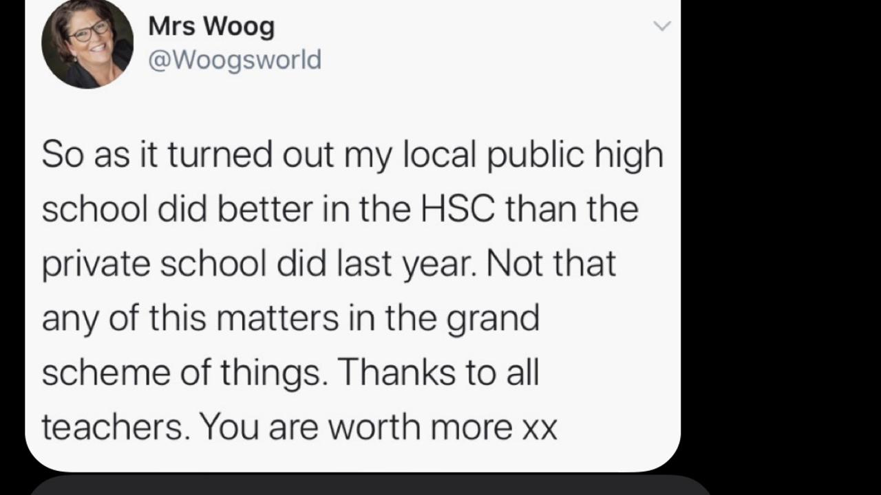 Mrs Woog received so much attention from the post that she jumped back on Twitter to clarify a few things.