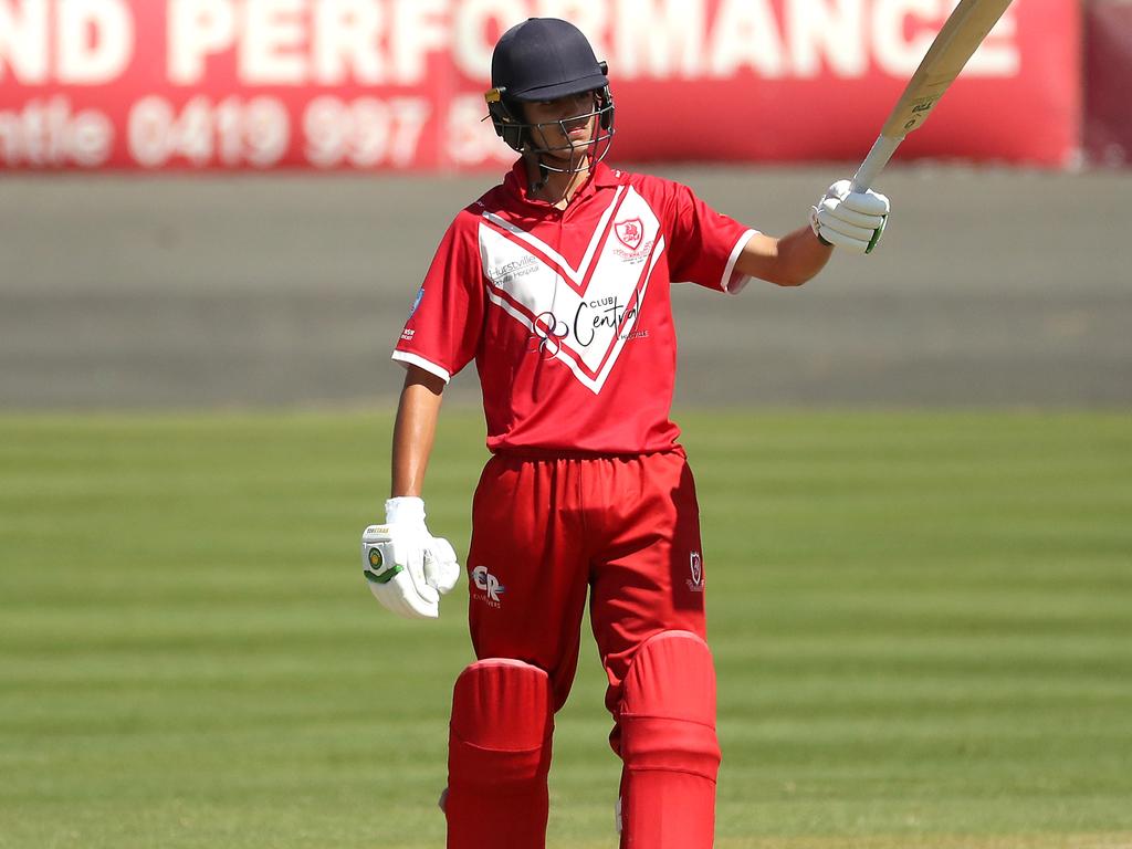 Konstas playing for St George at Hurstville Oval. Picture: Jeremy Ng/Newscorp Australia