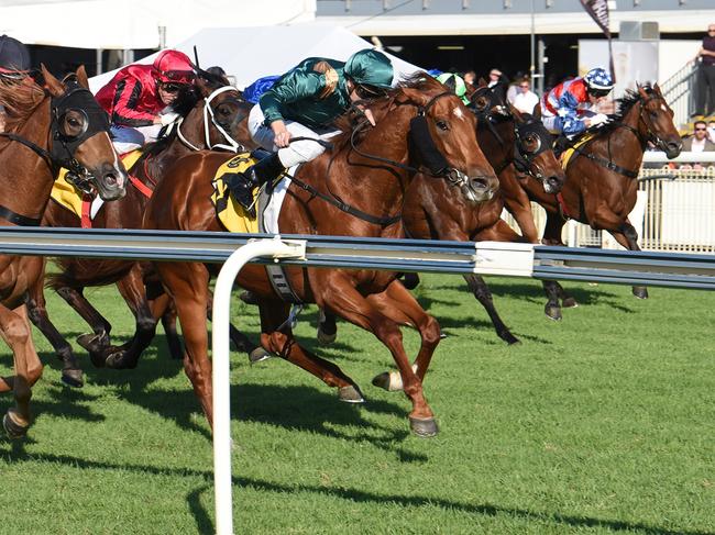 Attention takes out the BRC Sires produce at Doomben. Picture: Grant Peters, Trackside Photography