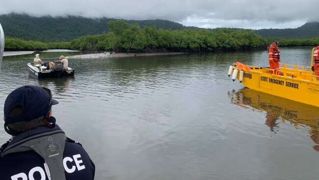 Townsville water police out on the job. Picture: Supplied