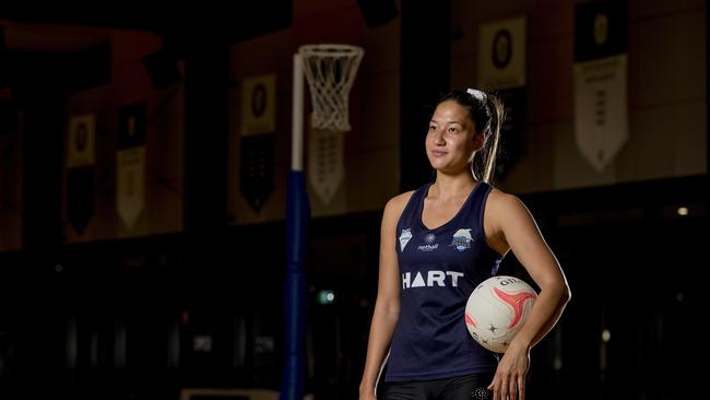 Bond University Bull Sharks and Queensland Fusion player, Jada Gafa. Picture: Jerad Williams
