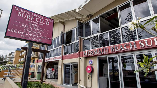 Mermaid Beach Surf Life Saving Club. Picture: Jerad Williams