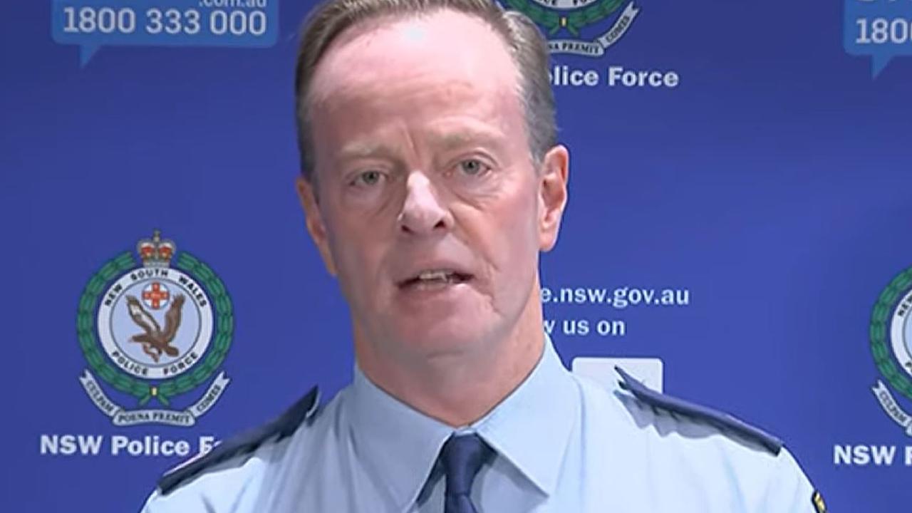 NSW Police Assistant Commissioner Peter Cotter says the homicide squad is investigating the incident. Picture: ABC
