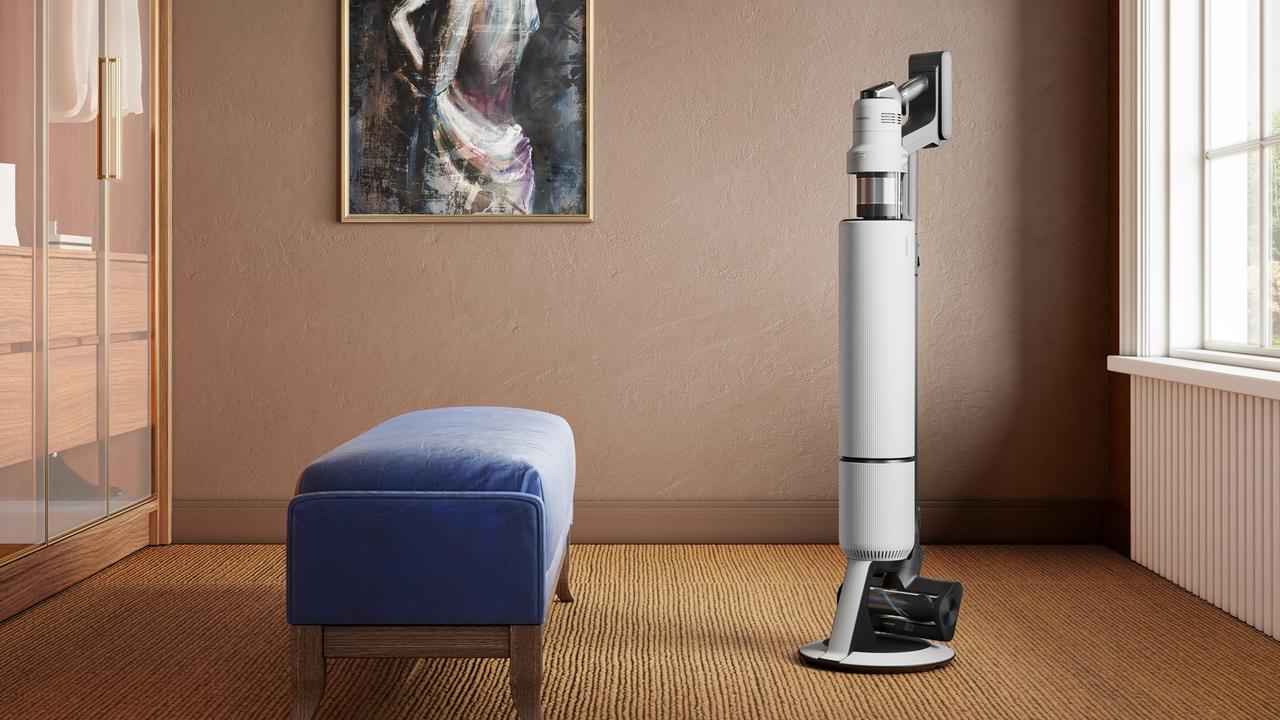 Samsung’s new Bespoke AI Jet Ultra vacuum can show calls and texts, and is twice as powerful as Dyson’s flagship unit.