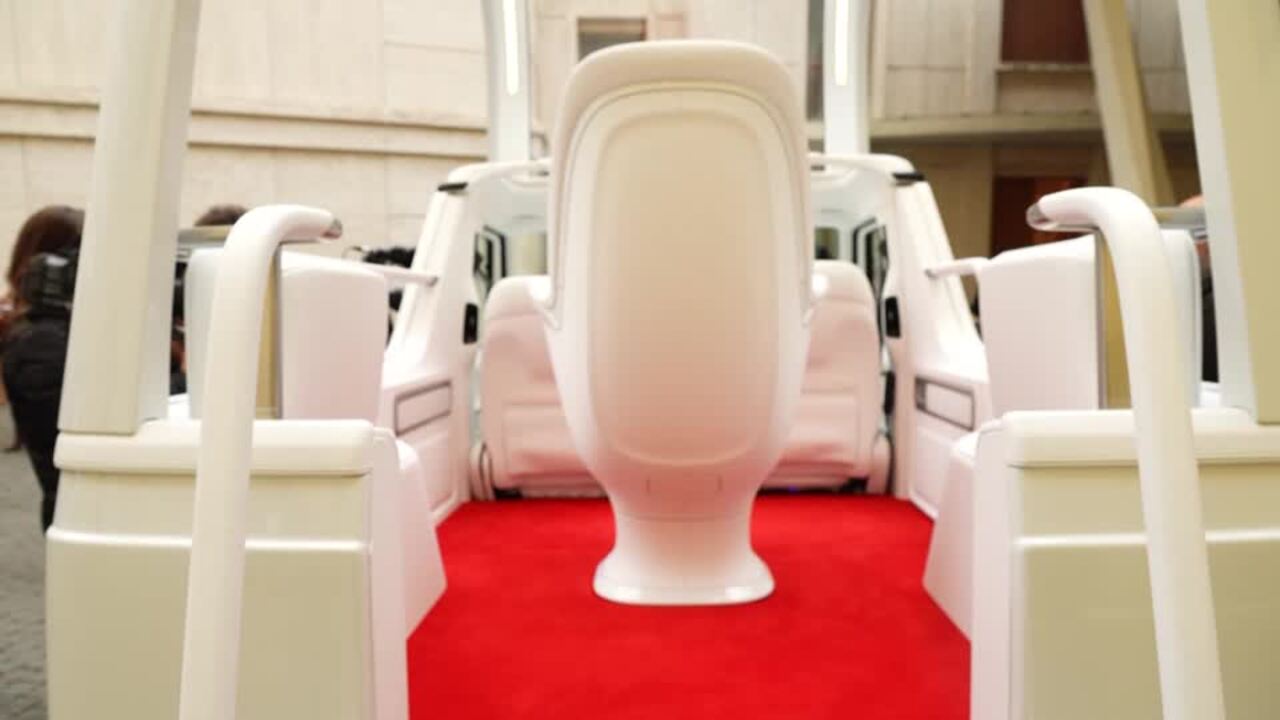 The Vatican Unveils A New All-electric Popemobile | The Weekly Times