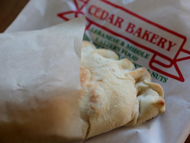 Cedars Bakery cheese pies have a slightly higher ratio of cheese to pastry.