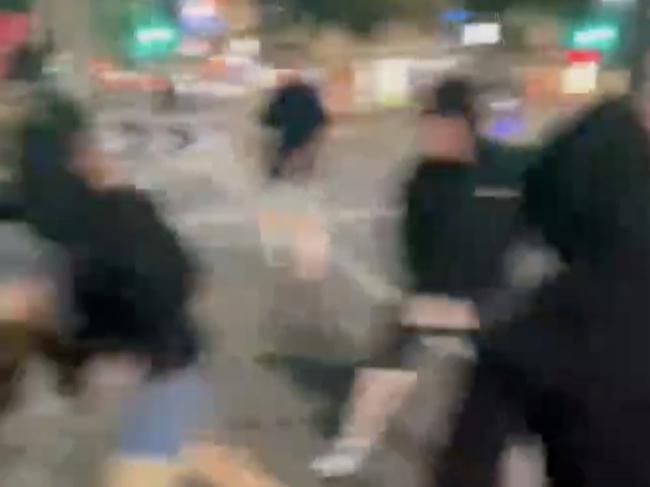 Police are investigating the brawl.