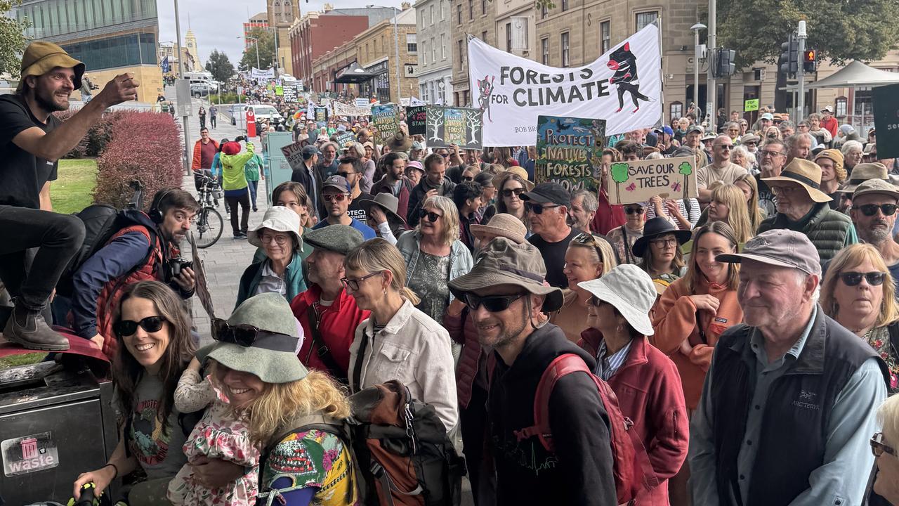 ‘Best antidote to despair is action’: Forests march draws thousands