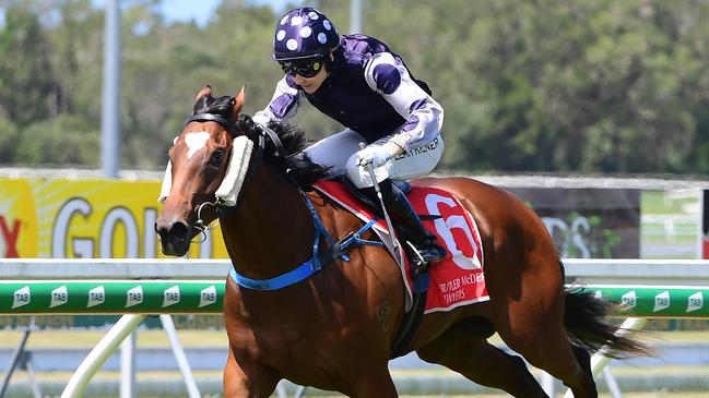Glorious Ruby will be hard to beat at Doomben. Picture: Trackside Photography