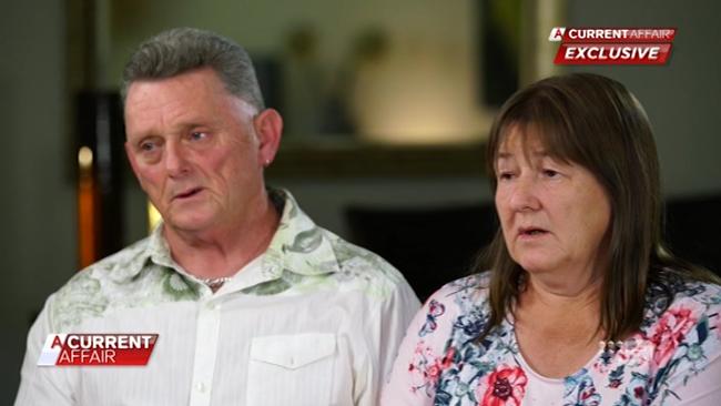 Kayla’s parents Ian and Teresa Kendrigan were devastated by their daughter’s ordeal.