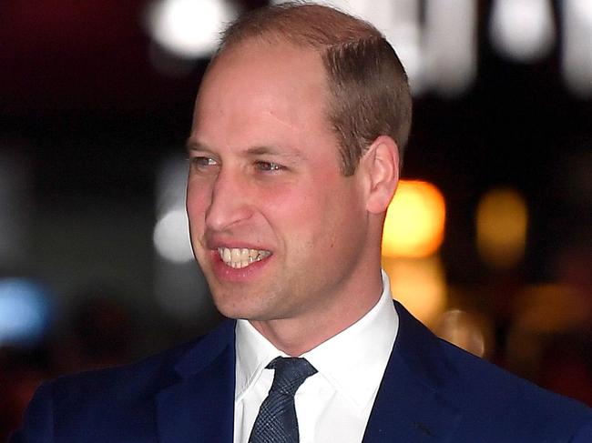 Britain's Prince William, Duke of Cambridge, arrives to attend The Tusk Conservation Awards presentation ceremony in London on November 21, 2019. - The annual Tusk Conservation Awards celebrate the achievements of people who work protecting Africa's wildlife and natural heritage. (Photo by TOBY MELVILLE / POOL / AFP)