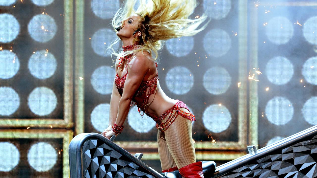 Britney Spears performs onstage during the 2016 Billboard Music Awards. Picture: Kevin Winter/Getty Images