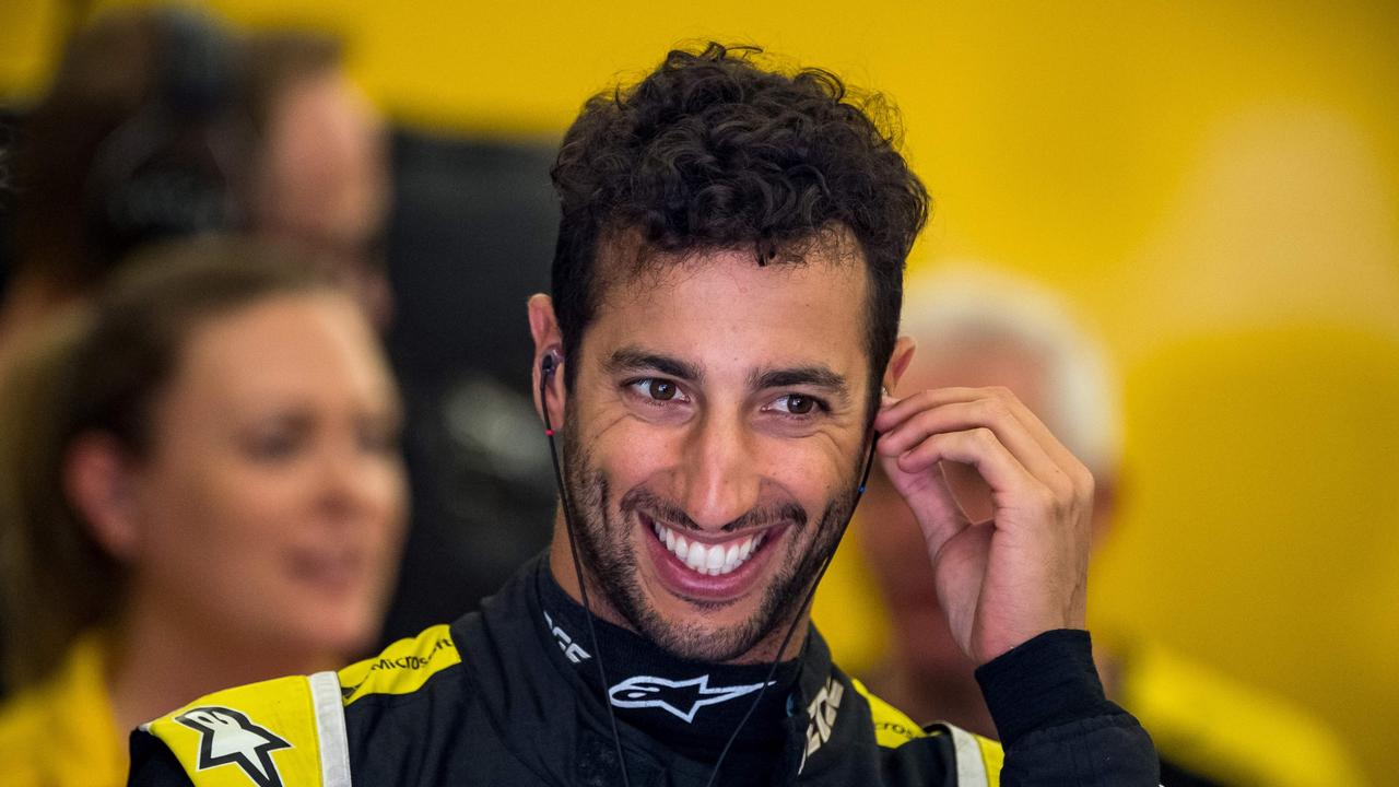 Despite the tough start, nothing can wipe the smile from Ricciardo’s face.