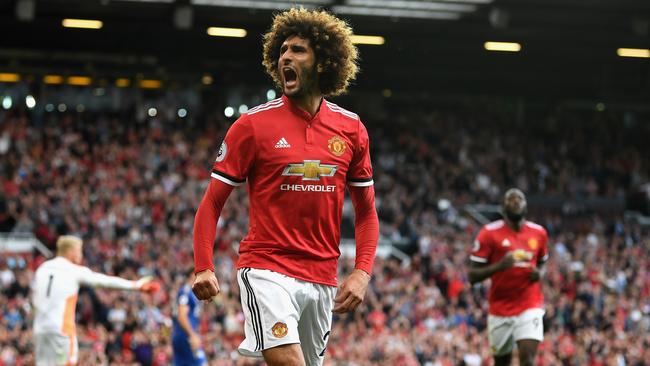 Marouane Fellaini of Manchester United.